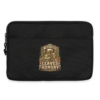Libanon Libanese No One Leaves Hungry - Laptoptasche 13" - Schwarz - Vorne