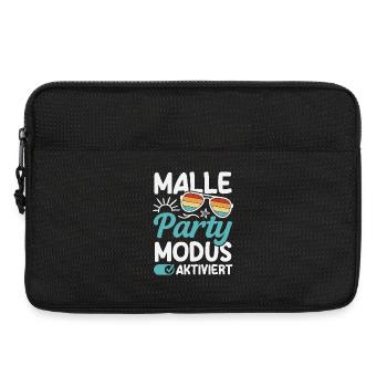 Malle Party Modus Mallorca Urlaub Gruppen - Laptoptasche 13" - Schwarz - Vorne
