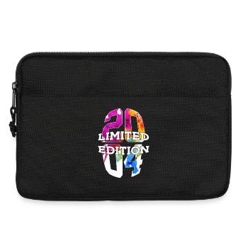 LIMITED EDITION 2004 22 JAHRE 22. GEBURTSTAG - Laptoptasche 13" - Schwarz - Vorne