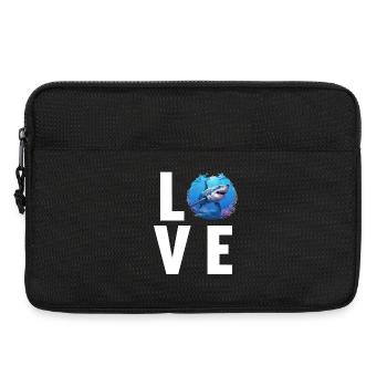Megalodons Megalodon - Laptop bag 13" - black - Front