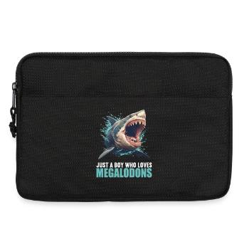 Megalodons Megalodon - Laptop bag 13" - black - Front