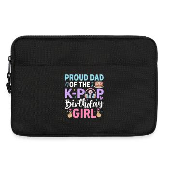 Proud Dad of The K-Pop Birthday Girl - Laptoptasche 13" - Schwarz - Vorne