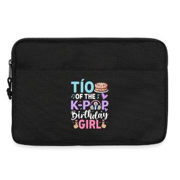 Tío of The K-Pop Birthday Girl - Laptop bag 13" - black - Front