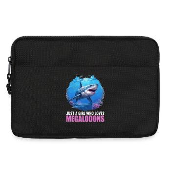 Megalodons Megalodon - Laptop bag 13" - black - Front