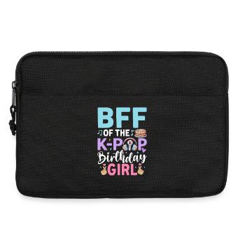 BFF of The K-Pop Birthday Girl - Laptop bag 13" - black - Front