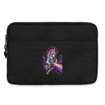 Licorne Laser Tag - Sacoche pour ordinateur portable 13 pouces - noir - Devant