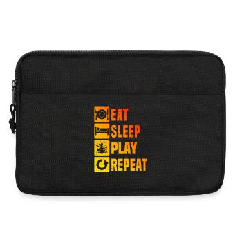 Schlagzeugspielen Geschenk für eine Schlagzeugerin - Laptoptasche 13" - Schwarz - Vorne