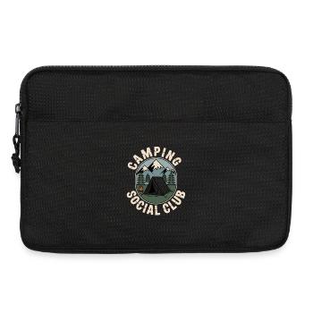 Camping Social Club – Adventure & Nature - Laptop bag 13" - black - Front