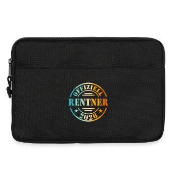 Rente Rentner - Laptoptasche 13" - Schwarz - Vorne