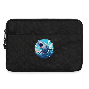 Haie Hai - Laptoptasche 13" - Schwarz - Vorne