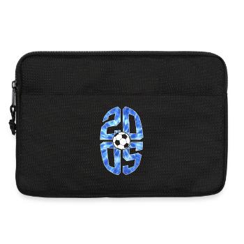 21 YEARS BORN 2005 FOOTBALL 21ST BIRTHDAY - Laptop bag 13" - black - Front