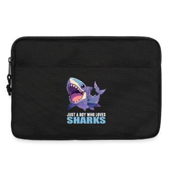 Haie Hai - Laptoptasche 13" - Schwarz - Vorne
