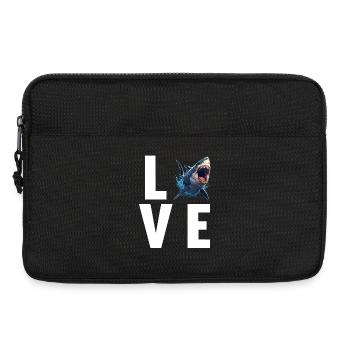 Haie Hai - Laptoptasche 13" - Schwarz - Vorne