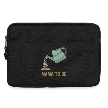 Révélation du sexe Maman pour être la mère de la baby shower Papa - Sacoche pour ordinateur portable 13 pouces - noir - Devant
