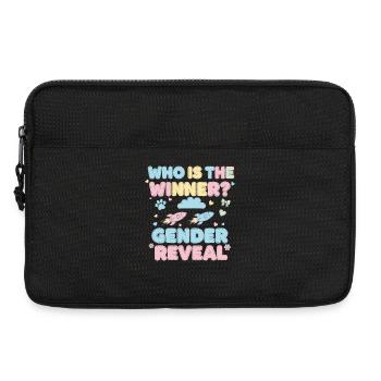Geschlechterenthüllung: Wer ist der Gewinner der Babyparty - Laptoptasche 13" - Schwarz - Vorne