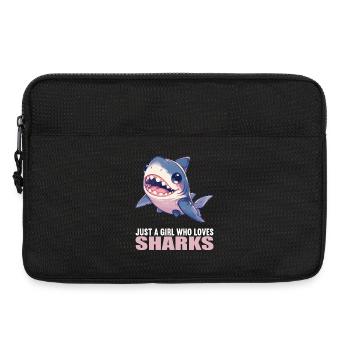 Haie Hai - Laptoptasche 13" - Schwarz - Vorne