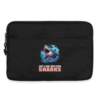 Haie Hai - Laptoptasche 13" - Schwarz - Vorne