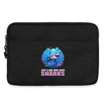Haie Hai - Laptoptasche 13" - Schwarz - Vorne