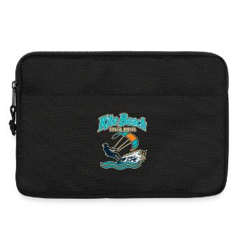 Kitesurf : plage de cerfs-volants de Santa Maria, Sal Cap-Vert - Sacoche pour ordinateur portable 13 pouces - noir - Devant