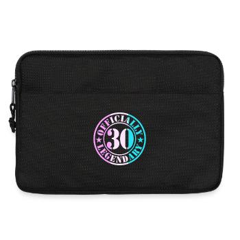 30e anniversaire 30 ans Homme Femme Niveau 30 - Sacoche pour ordinateur portable 13 pouces - noir - Devant