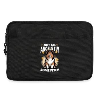 Shetland Sheepdog Sheltie Dog Breed - Laptop bag 13" - black - Front