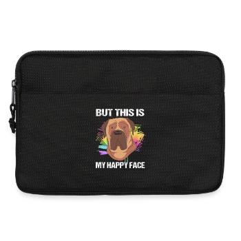 Bullmastiff - Laptop bag 13" - black - Front