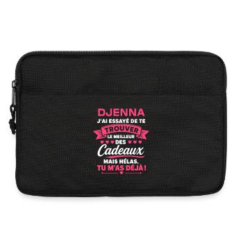 DJENNA - Sacoche pour ordinateur portable 13 pouces - noir - Devant