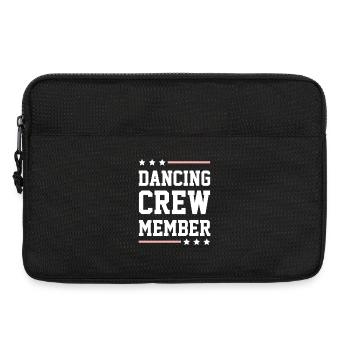 Dancing Crew - Laptop bag 13" - black - Front