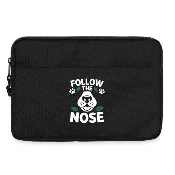 Follow The Nose Dog Nose Work Fun - Laptop bag 13" - black - Front