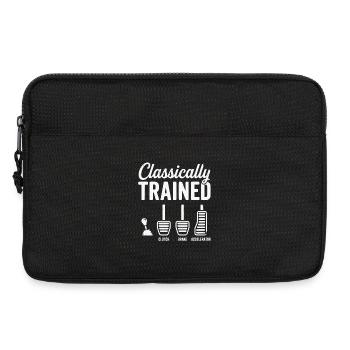  Classically Trained Stick Shift Manual - Laptoptasche 13" - Schwarz - Vorne