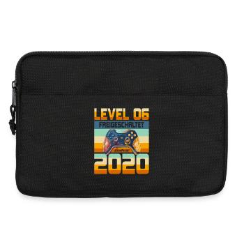 6. Geburtstag Junge Mädchen 2020 Gaming Gamer - Laptoptasche 13" - Schwarz - Vorne