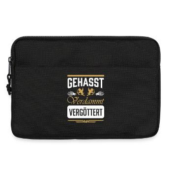 Gehasst VerdammT Vergottet - Laptoptasche 13" - Schwarz - Vorne