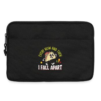 Every Now And Then I Fall Apart - Laptoptasche 13" - Schwarz - Vorne