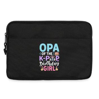 Oma of The K-Pop Birthday Girl - Laptop bag 13" - black - Front