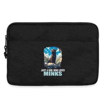 Mink Mink - Sacoche pour ordinateur portable 13 pouces - noir - Devant
