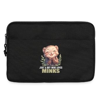 Mink Mink - Sacoche pour ordinateur portable 13 pouces - noir - Devant