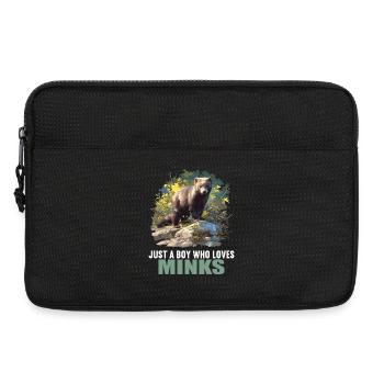 Mink Mink - Sacoche pour ordinateur portable 13 pouces - noir - Devant