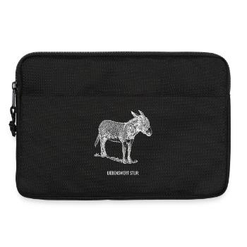 Liebenswert stur. - Laptoptasche 13" - Schwarz - Vorne