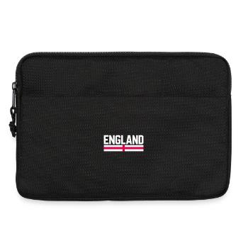 England Flag - Laptop bag 13" - black - Front