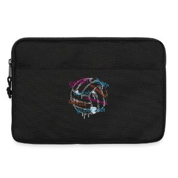 Volleyball - Laptoptasche 13" - Schwarz - Vorne