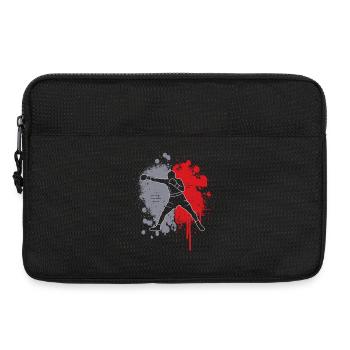 Boxer Boxing Splashes of Color Kids Men Boys - Laptop bag 13" - black - Front