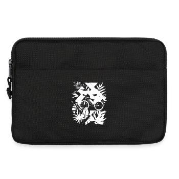 Mountain Bike Graphics - Laptop bag 13" - black - Front