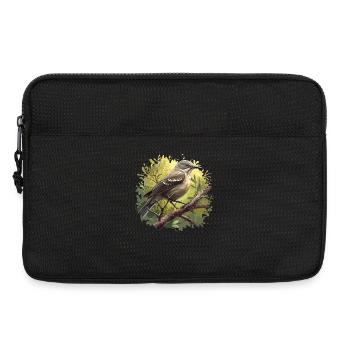 Spottdrosseln Spottdrossel - Laptoptasche 13" - Schwarz - Vorne