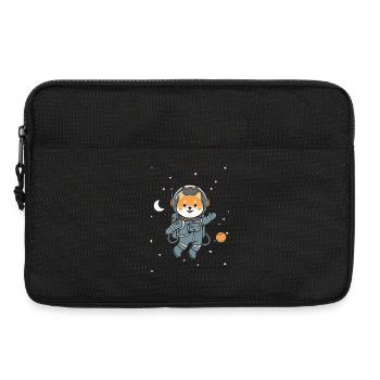 Asterroid der Shiba Inu-Astronaut – Süßer Weltraumhund - Laptoptasche 13" - Schwarz - Vorne