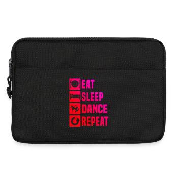 Idée de cadeau pour le breakdanceur avec breakdance - Sacoche pour ordinateur portable 13 pouces - noir - Devant