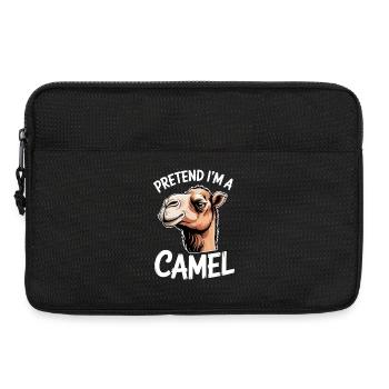 Kamele Sprüche Kamele Lustiges Kamele Geschenk - Laptoptasche 13" - Schwarz - Vorne