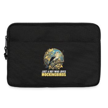 Spottdrosseln Spottdrossel - Laptoptasche 13" - Schwarz - Vorne