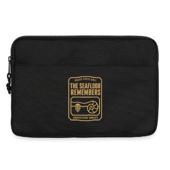 Die Meeresboden-Erinnerung - Laptoptasche 13" - Schwarz - Vorne