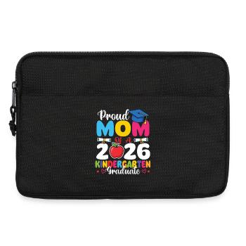 Proud Mom 2026 Kindergarten Graduate - Laptop bag 13" - black - Front