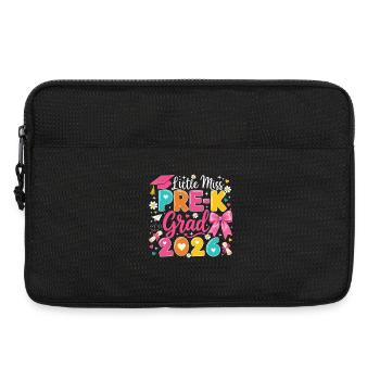 Little Miss Pre-K Abschluss Kindergarten 2026 - Laptoptasche 13" - Schwarz - Vorne